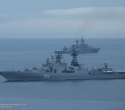 БПК «Адмирал Виноградов» (на переднем плане) и РКР «Варяг» 
