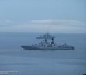 БПК «Адмирал Виноградов» и РКР «Варяг» (на заднем плане)