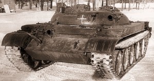 Истребитель танков «объект 150» с ходовой частью танка Т-62