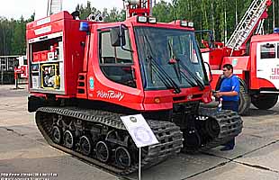 Вездеходная пожарная машина Magirus-IVECO Fire-FLEX