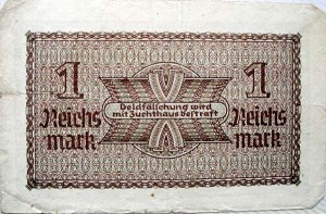 Немецкая марка, используемая на оккупированных территориях