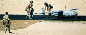 Американский БЛА RQ-2B «Pioneer» во время боевых действий в зоне Персидского залива