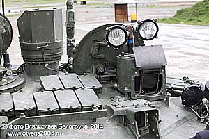 Новые элементы прицельной системы на башне Т-72Б3. Полигон «Старатель»