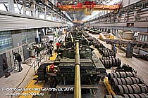 Линия сборки Т-72. Территория Уралвагонзавода