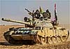 У сирийско-иракской границы китайские танки идут навстречу Т-72